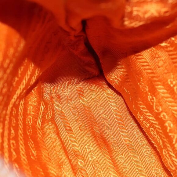 PRADA Shoulder Bag Nylon Orange Auth - Picture 15 of 16